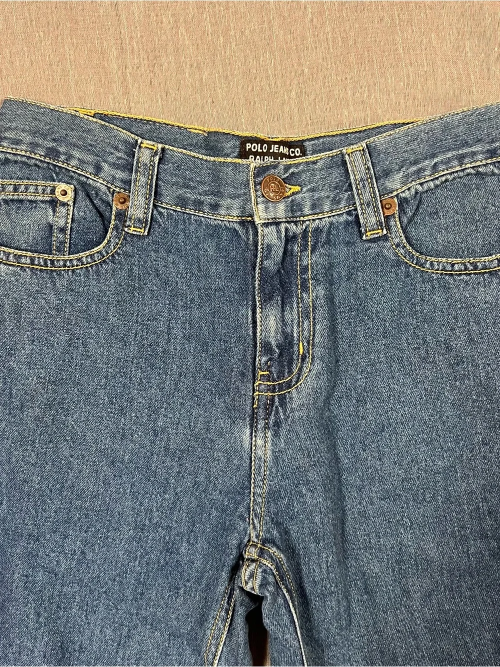 Polo Jeans Co Ralph Lauren Classic Youth Girls Denim Jeans Sz 12 NWT